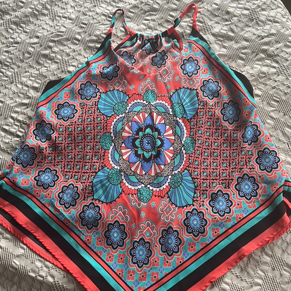 Ladies spaghetti strap blouse